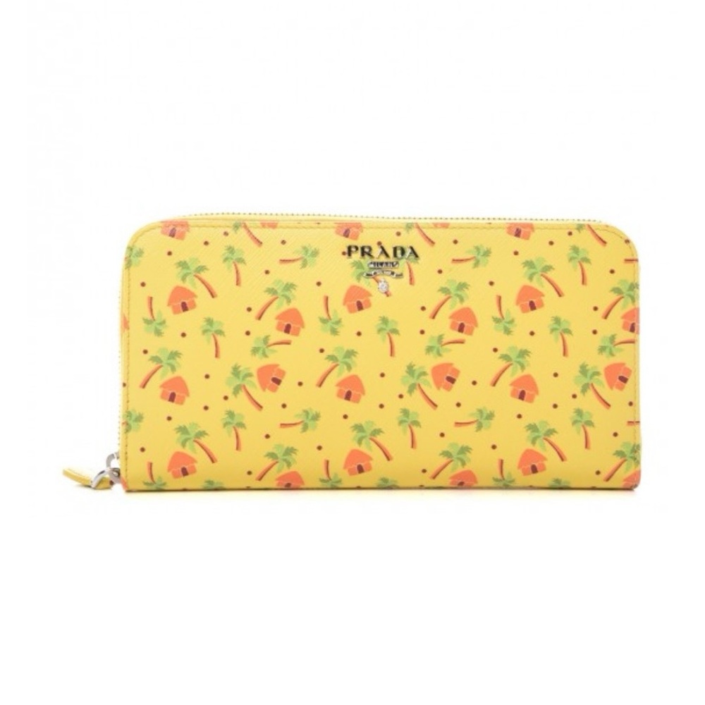 PRADA RARE PALM TREE WALLET - Picture 2 of 5